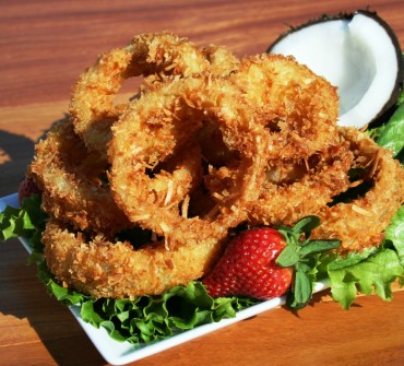 Coconut Onion Rings Coconut Onion Rings