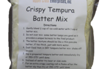 Crispy Tempura Batter Mix Retail Package 24oz