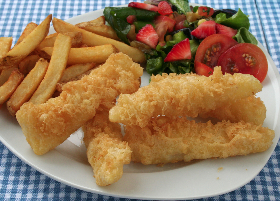 Beer Battered FIsh & Chips - Upper Crust Enterprises, Inc. - Panko