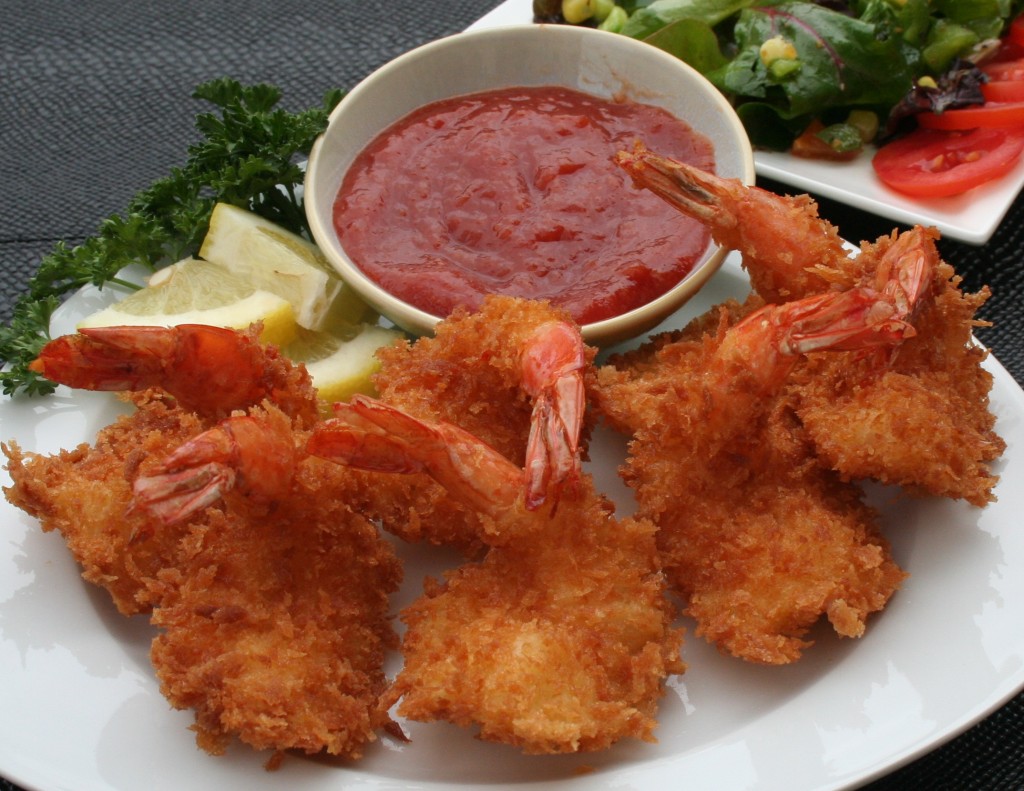 what to serve with breaded butterfly shrimp